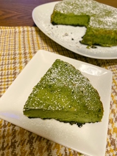 溝口抹茶チーズケーキ